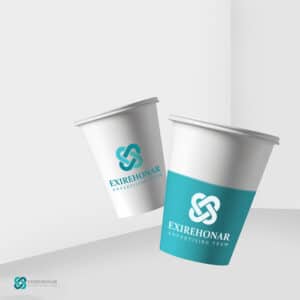 چاپ لیوان کاغذی ( 200 سی سی )