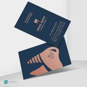 کارت ویزیت لمینت مات ویزیتی