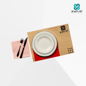 زیر سینی کاغذ یاش(کرافت) 40 گرم دو رنگ