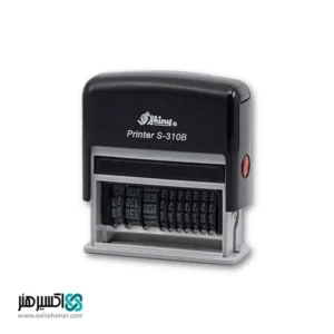 مهر تاریخ با جای ژلاتین 5×49 میلی متر Shiny S-310B