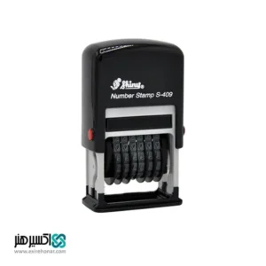 مهر شماره زن 6 رقم 4 میلیمتر Shiny S-409