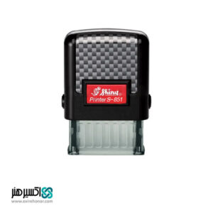 مهر ژلاتینی در پوش دار دولوکس مستطیل Shiny S-851
