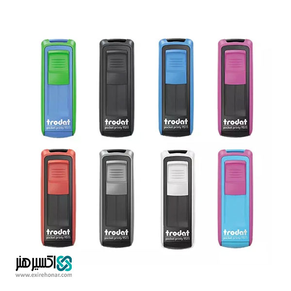 مهر جیبی ژلاتینی مستطیل ترودات Trodat 9511 - Image 2